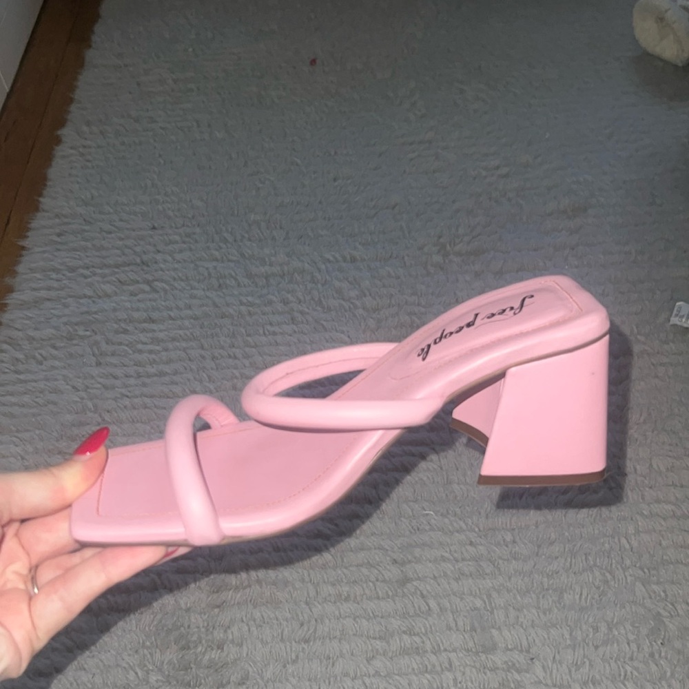 PARKER DOUBLE STRAP HEEL BY FREE PEOPLE